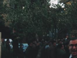 פוליטיקאים ואנשי צבא נכנסים למשרד ראש הממשלה