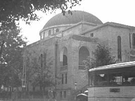 יומן פאת’ה האמריקאי מיום 1 בינואר 1938: בית הכנסת הגדול בתל אביב