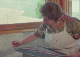 אמני ישראל - הציירת בלנקה טאובר