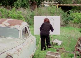 אמני ישראל - הציירת אורה אברהמי