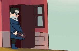 השומר המופתע